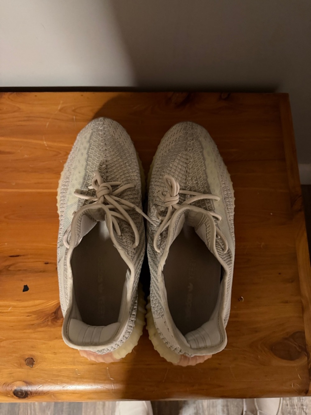 Adidas Yeezy Boost 350 V2 Sesame/Stone Neutral Knit Sneakers